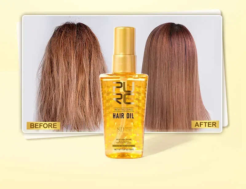 Smoothing Moroccan Hair Oil for Frizz Control and Shine