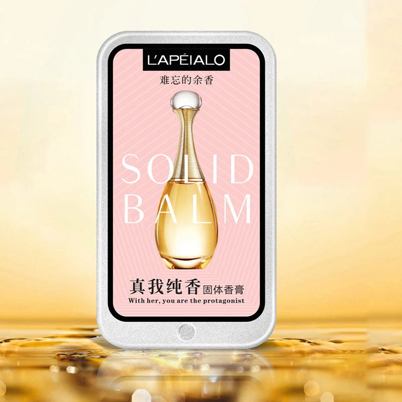 Long-Lasting Portable Solid Perfume Balm for Women