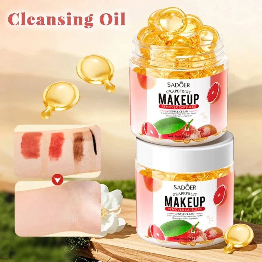 Grapefruit Makeup Remover Capsules - 2