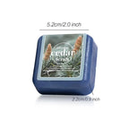Cedarwood Essential Oil Deep Cleansing Bar Soap for Men