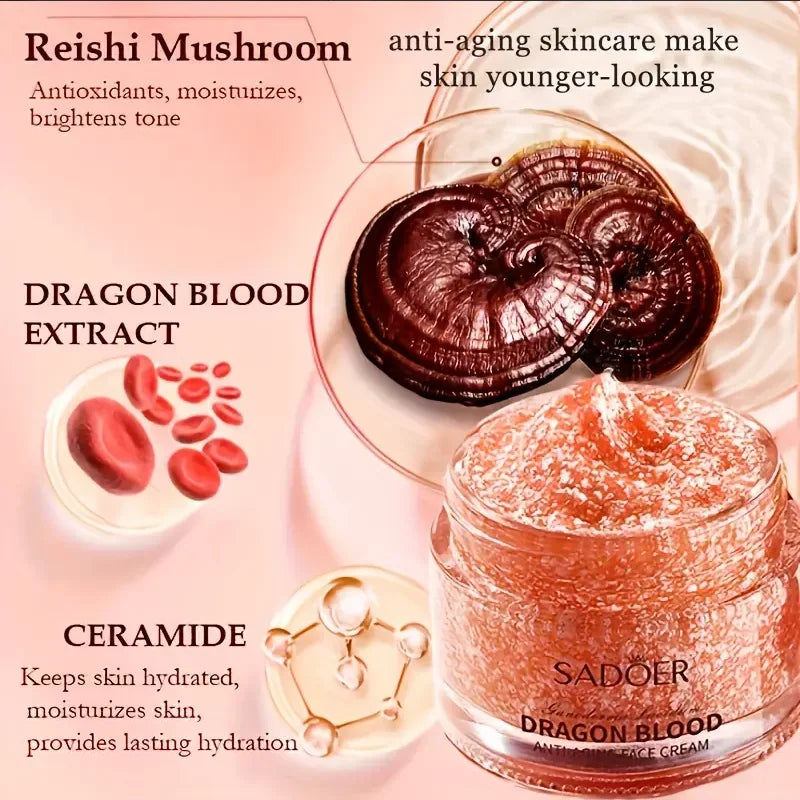Anti-Aging Dragon Blood Face Cream for Youthful Skin