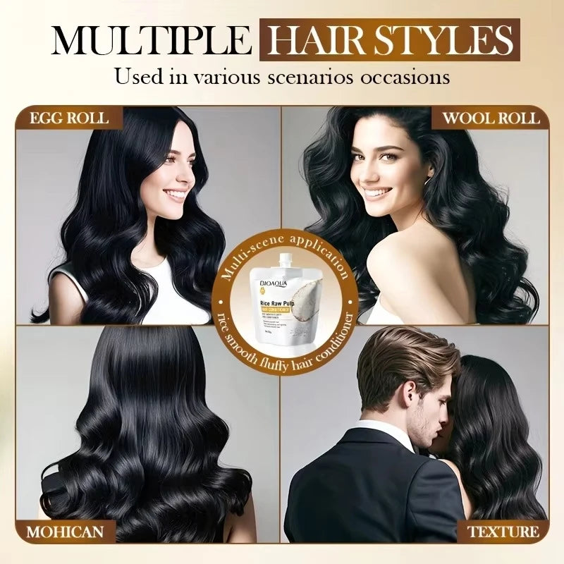 Rice Milk Deep Nourishing Hair Conditioner for Smooth Silky Hair