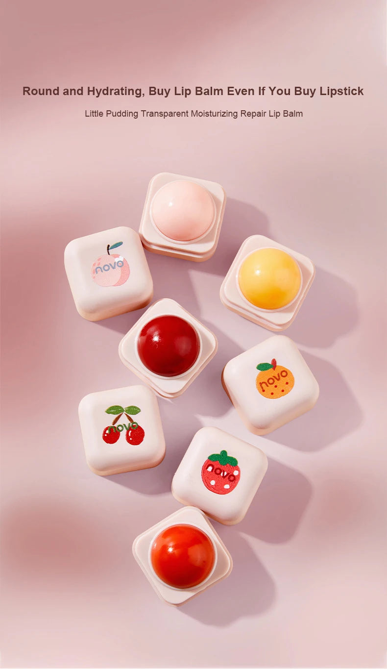 Color-Changing Pudding Moisturizing Lip Balm
