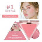 Matte Satin Cream Blush for Natural Radiant Skin