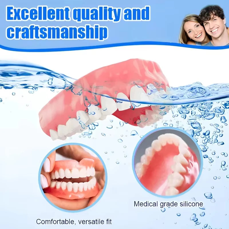 Comfortable Snap-On Smile Veneers Set