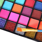 54-Color Professional Water-Based Face and Body Paint Palette
