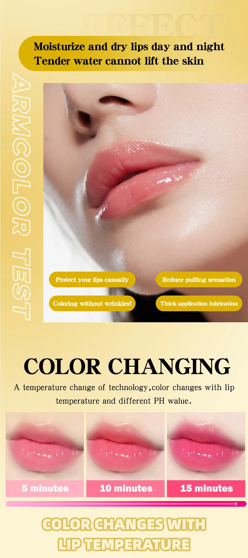 12-Piece Fruity Moisturizing Lip Balm Set for Dry Lips