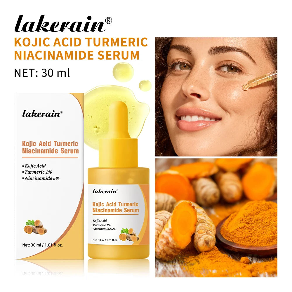 Brightening Kojic Acid and Turmeric Face Serum - 26