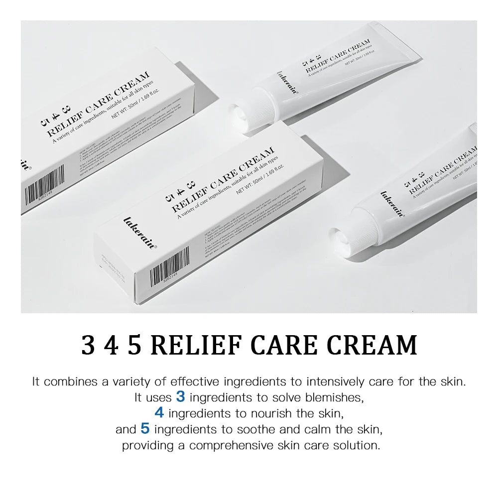 Soothing Repair Facial Cream for Acne-Prone Skin