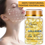 Retinol and Collagen Moisturizing Face Serum Capsules
