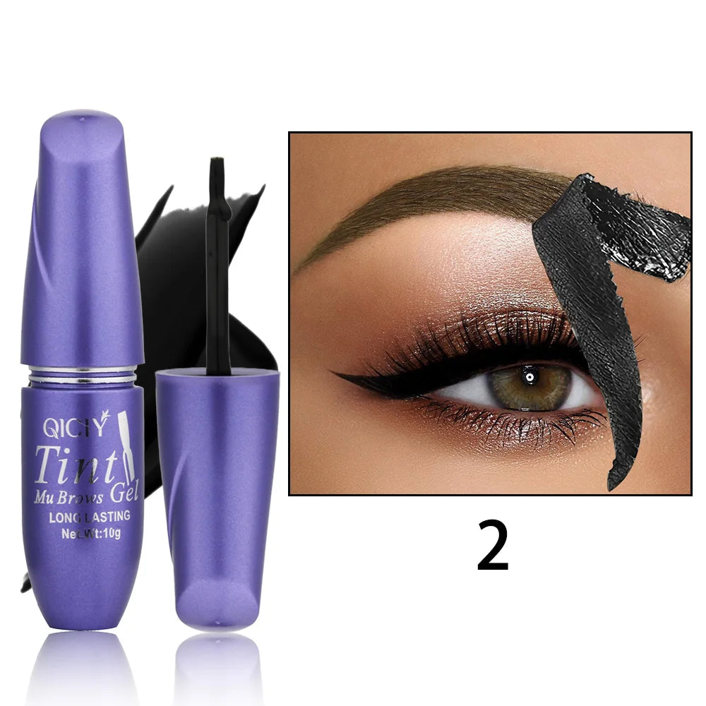 Waterproof Long-Lasting Peel-Off Eyebrow Tint Gel - 12