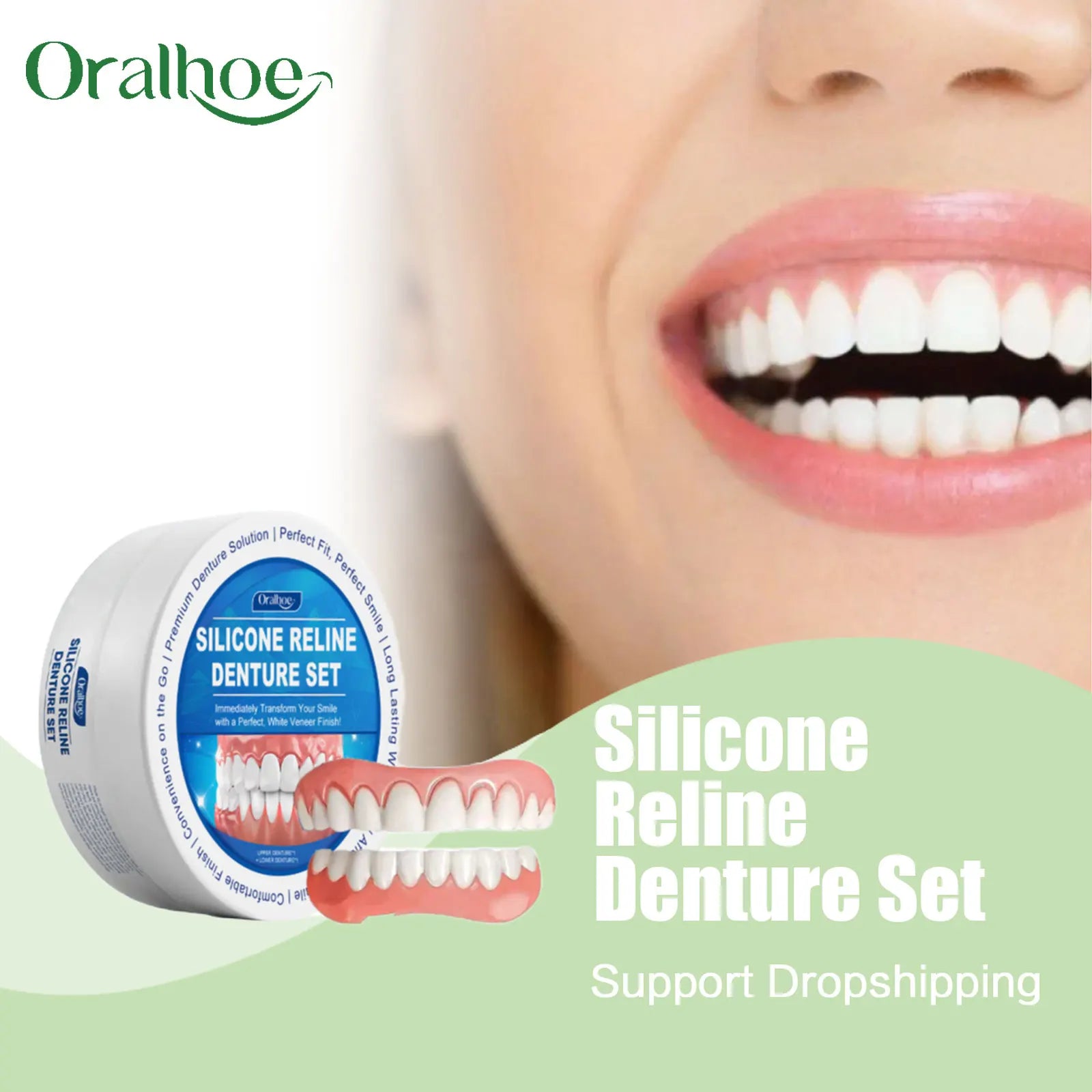 Temporary Silicone Denture Repair and Smile Veneer Kit - 11