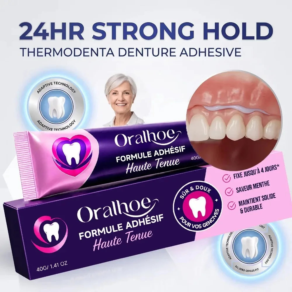 Soft Silicone Denture Reline and Stabilizing Cushion