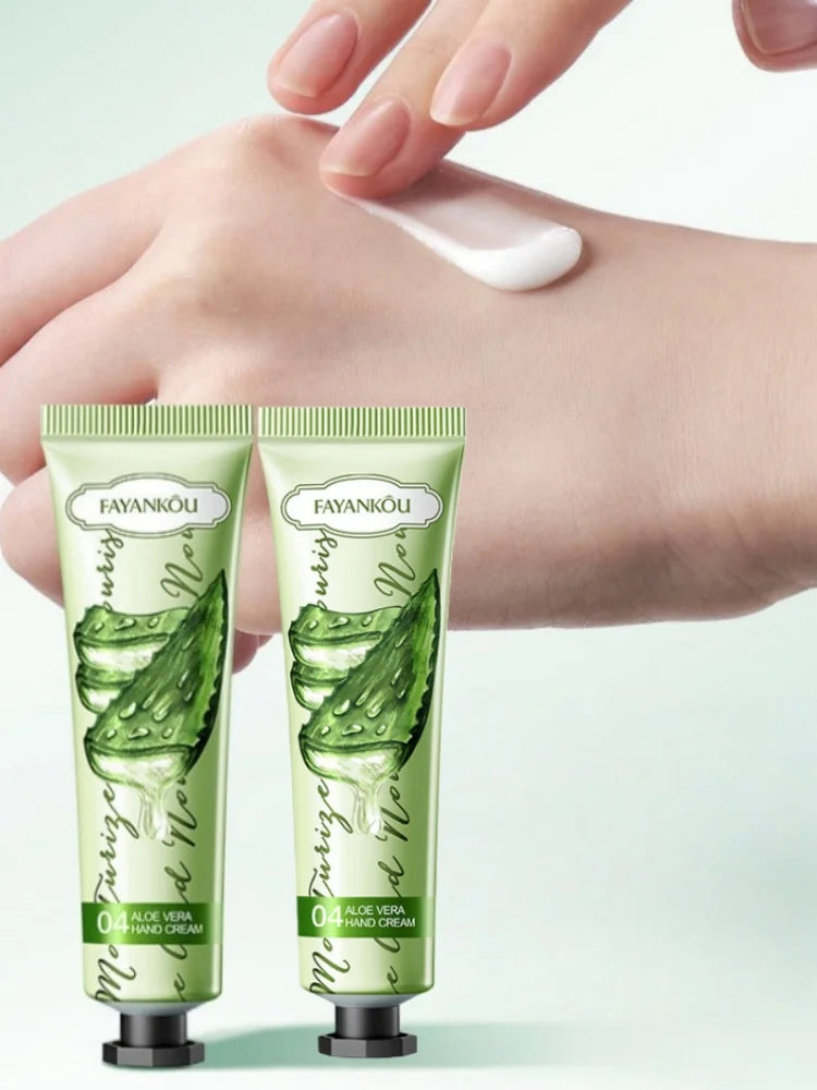 Hydrating Aloe Vera Hand Cream for Dry Skin
