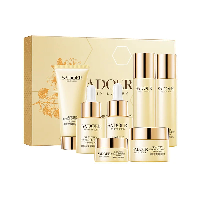 Luxurious 7-Piece Flower Nectar Skincare Set