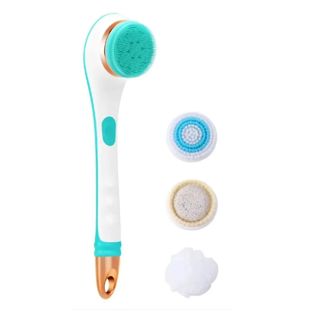 Electric Long-Handle Spin Bath Brush - 1