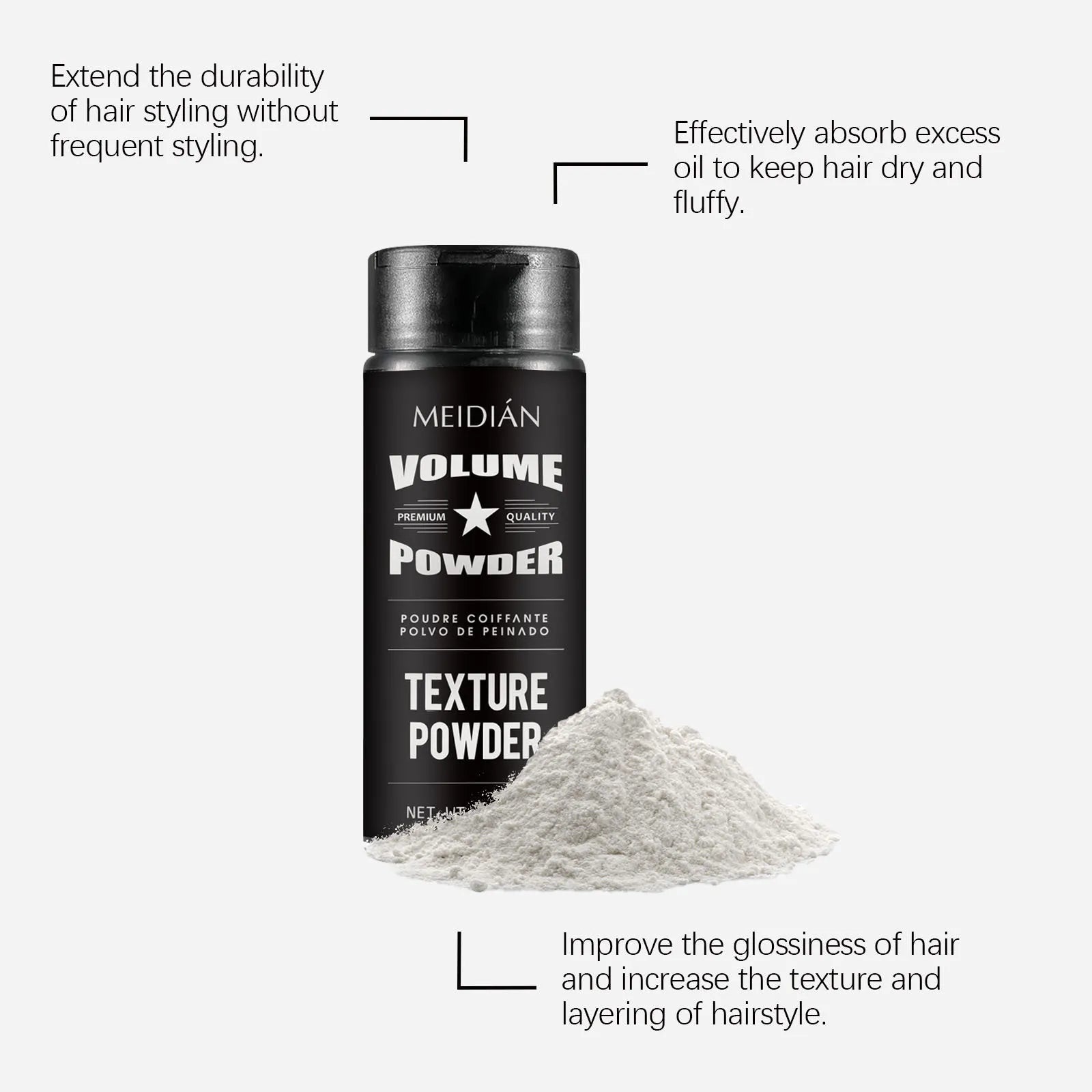 Volumizing Hair Styling Powder for Instant Texture - 10