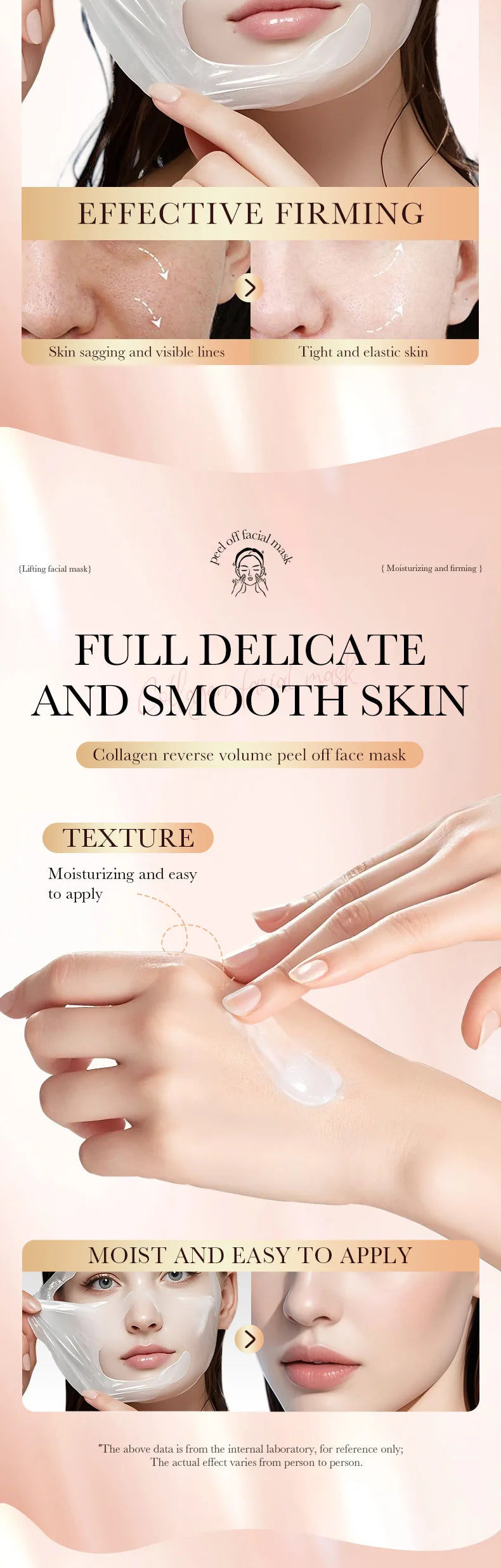 Collagen Firming Peel-Off Face Mask - 14