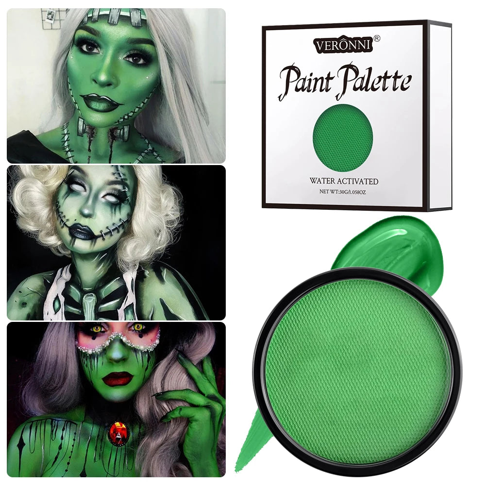 Water-Based Professional Face and Body Paint for Costumes