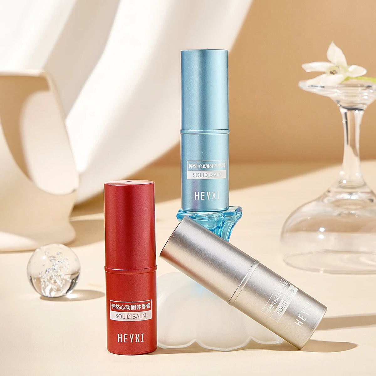 Portable Solid Perfume Balm Set for Long-Lasting Fragrance