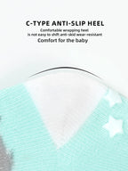 Anti-Slip Cotton Socks for Newborns and Infants
