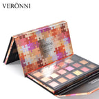18-Color Waterproof Long-Lasting Eyeshadow Palette