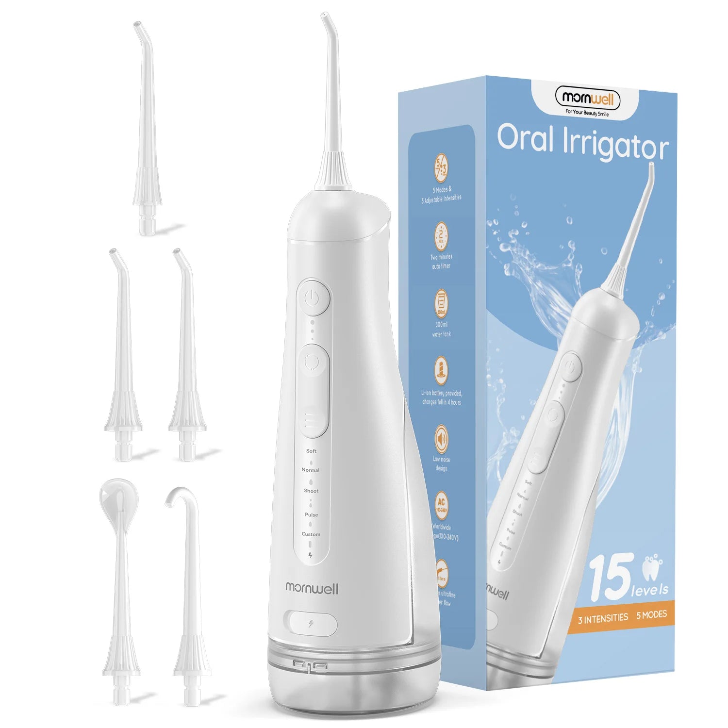 Portable Cordless Water Flosser for Teeth and Braces - 17