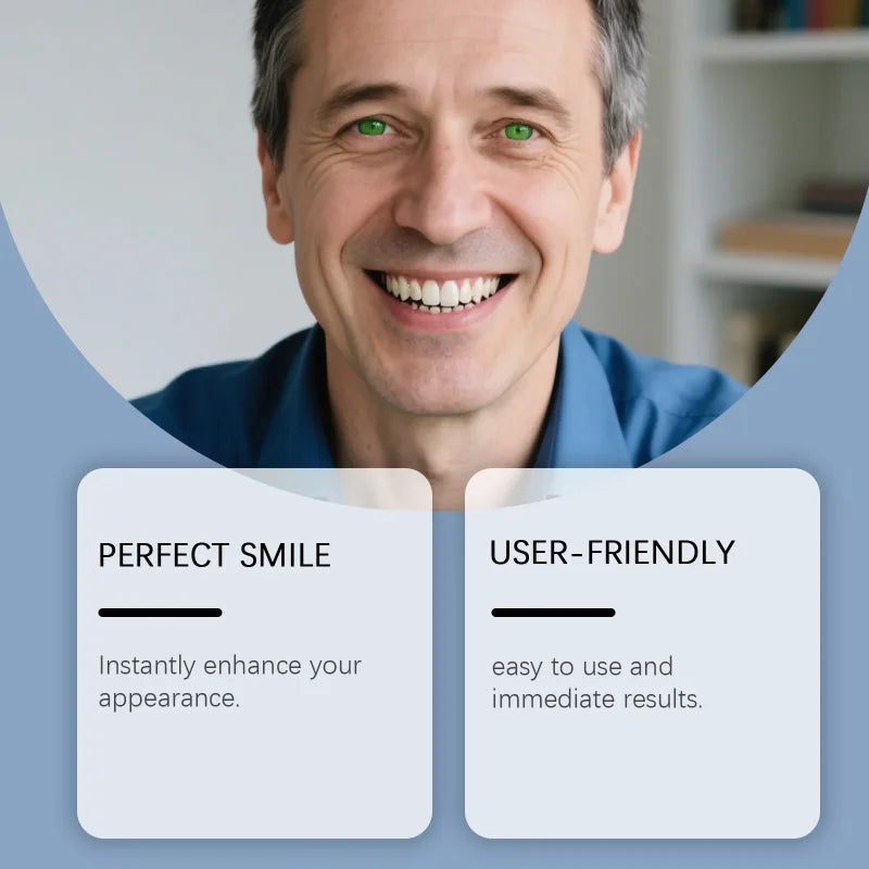 Temporary Cosmetic Smile Veneers for Gaps and Missing Teeth - 3