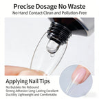 Solid Nail Tip Adhesive Gel for Press-On Nails