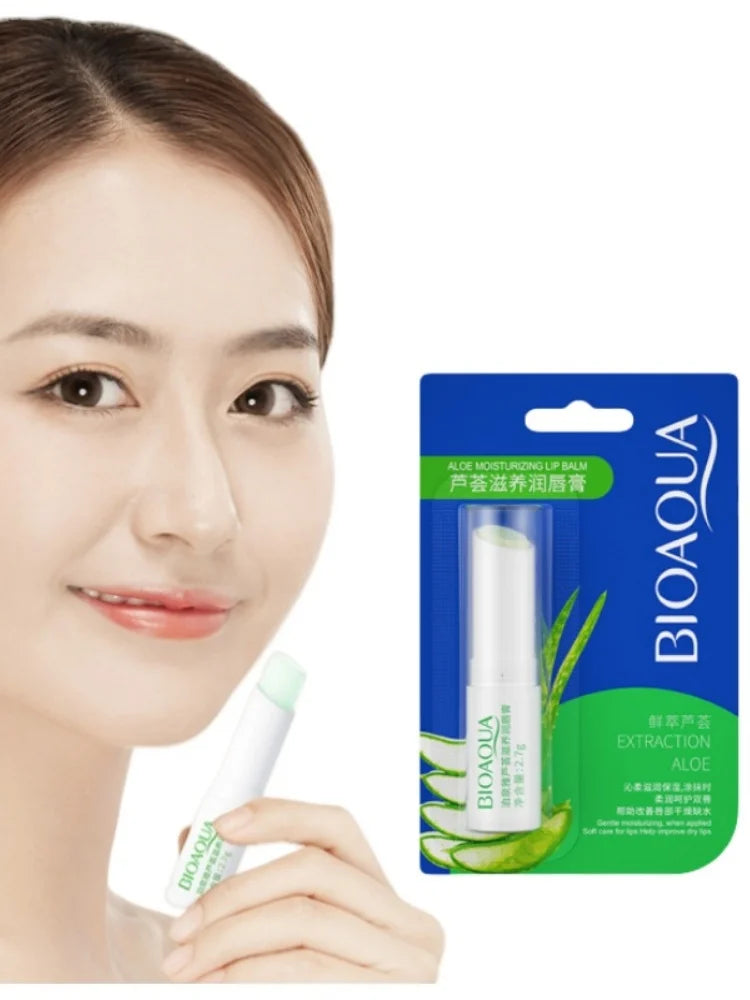 Aloe Vera Hydrating Lip Balm for Dry Lips