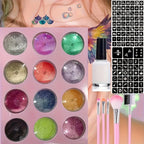 DIY Glitter Temporary Tattoo and Body Art Kit