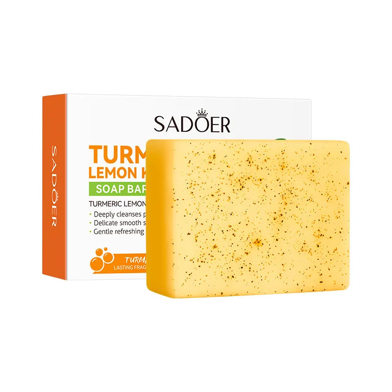 Turmeric and Lemon Brightening Cleansing Soap Bar - 8