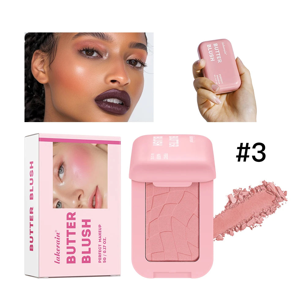 Silky Butter Cream Blush for Long-Lasting Natural Glow