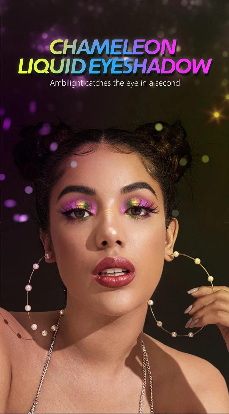 Color-Shifting Multi-Chrome Liquid Eyeshadow