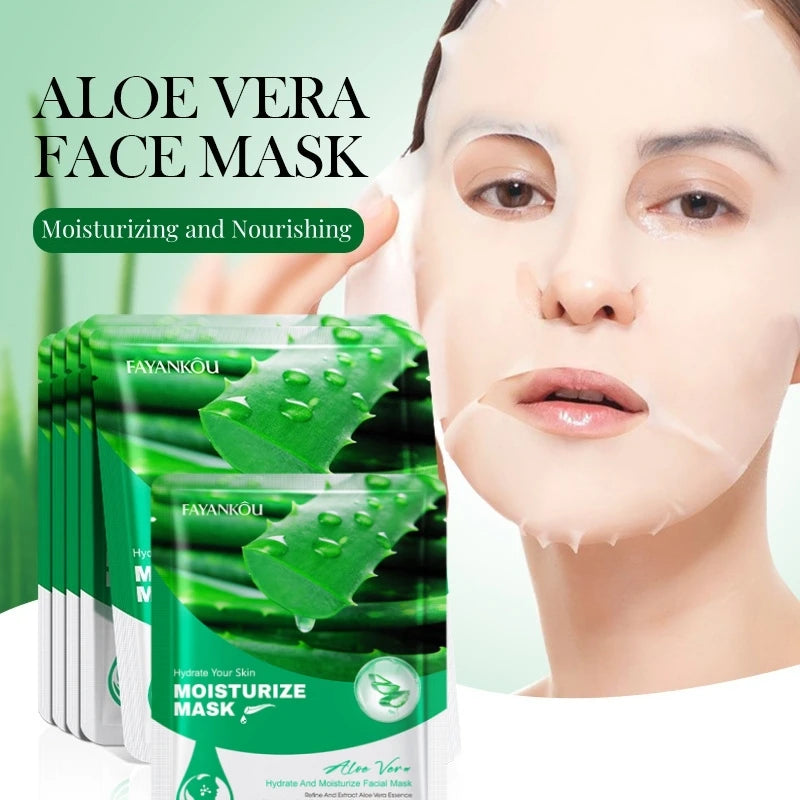 10-Piece Fruit Essence Hydrating and Brightening Facial Mask Set