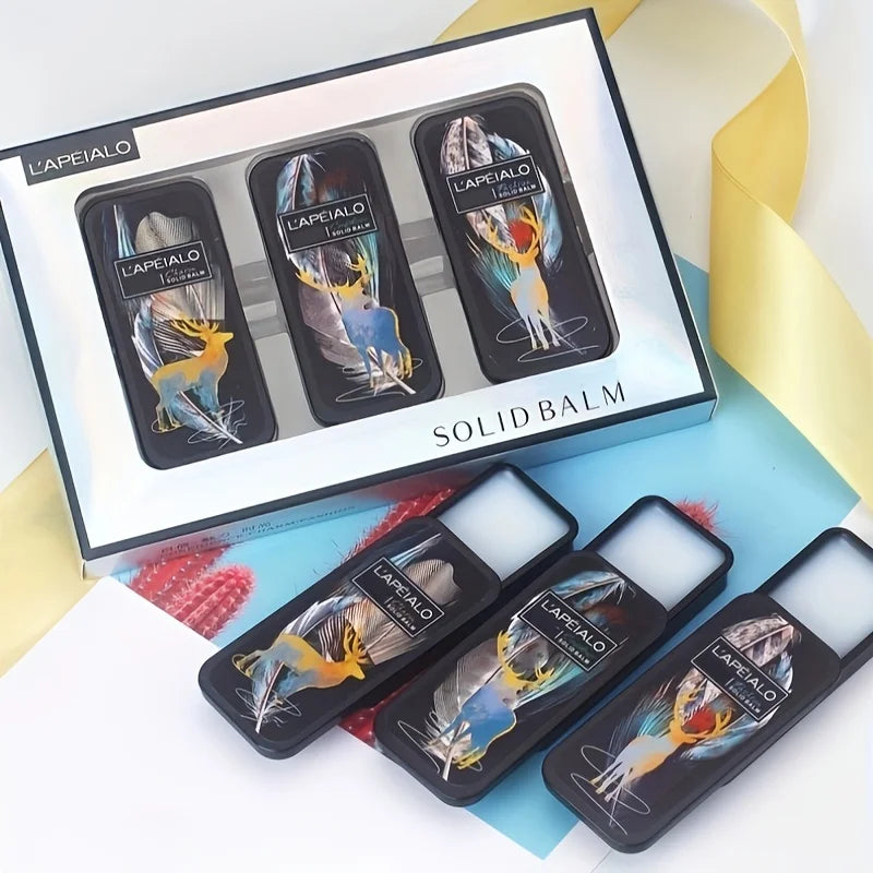 Portable Solid Perfume Fragrance Set