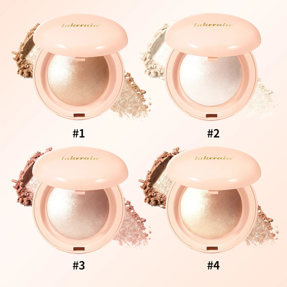 Baked Pearl Shimmer Face Highlighter Powder
