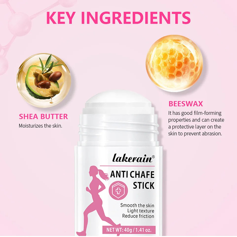 Anti-Chafe Friction Relief Balm for Skin Protection