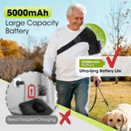 Cordless Heated Shoulder Massage Brace with App Control