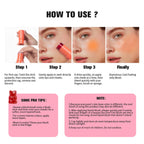Cooling Water Jelly Tint Stick for Cheeks and Lips