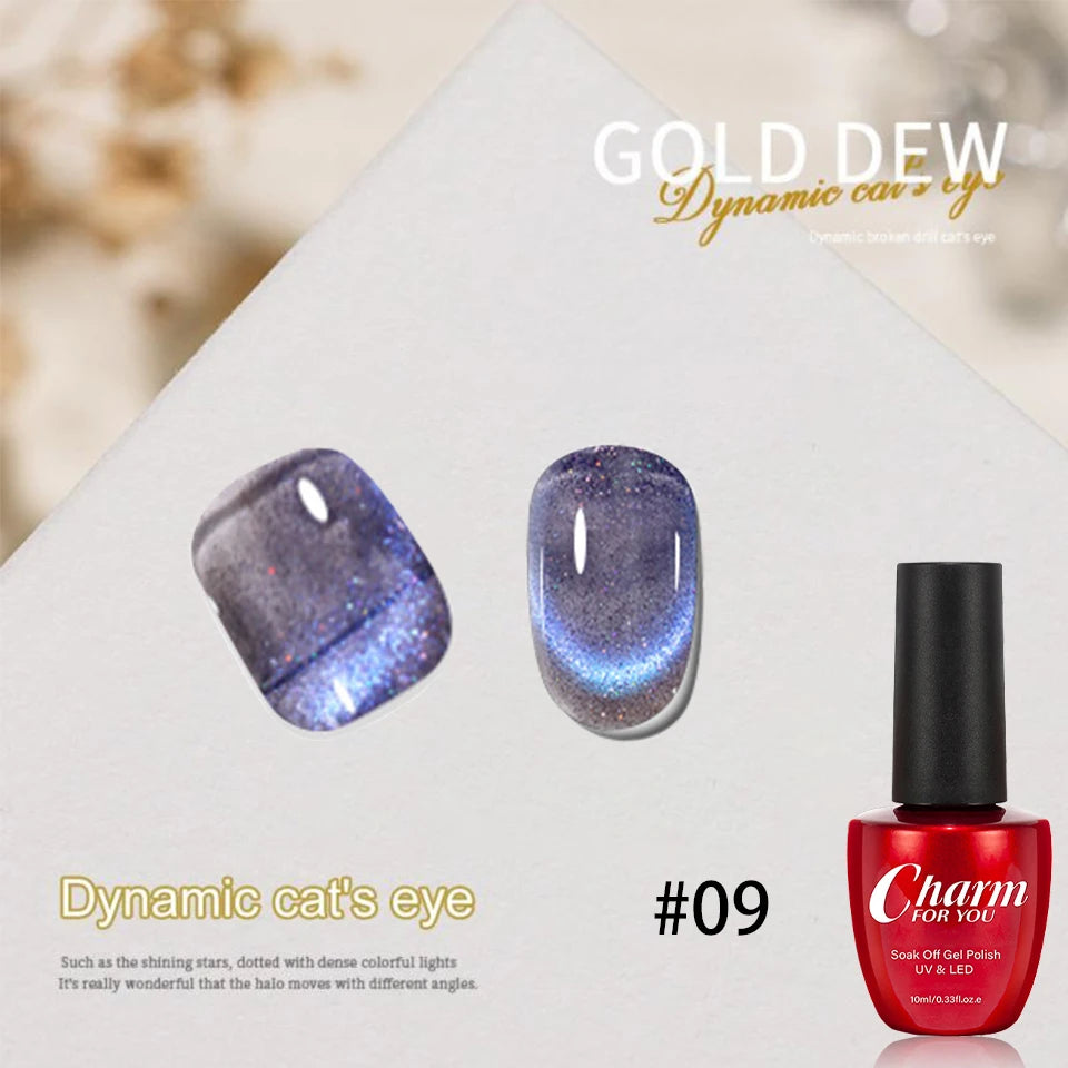 9D Galaxy Effect Magnetic Cat Eye Gel Nail Polish