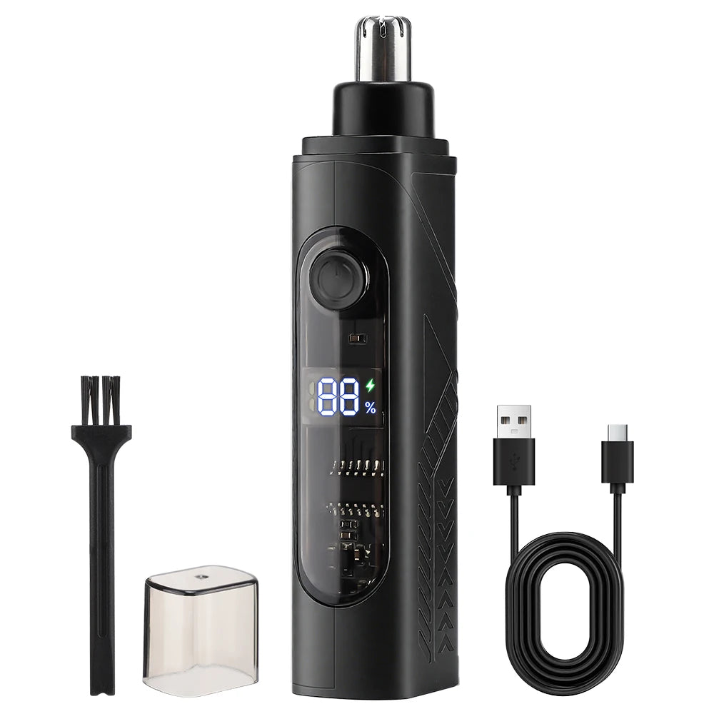 Painless Rechargeable Electric Nose Hair Trimmer