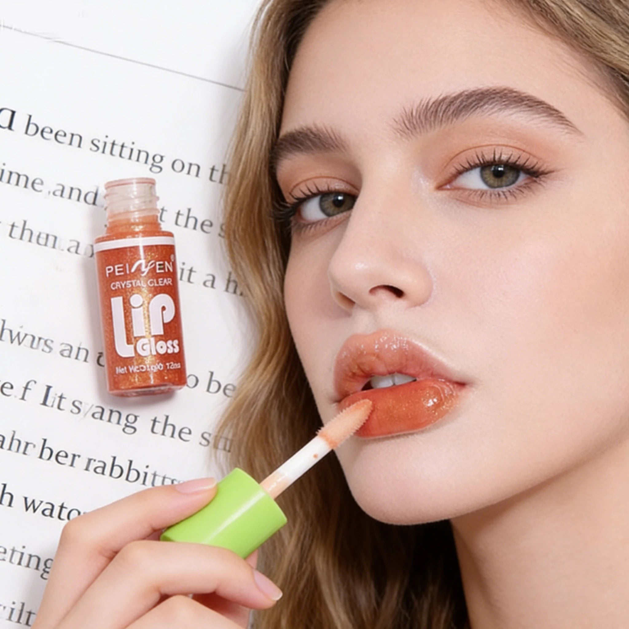 Hydrating Crystal Lip Gloss Set for Smooth Lips - 8