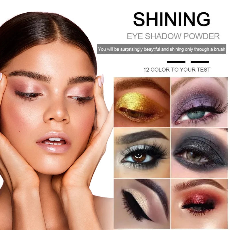 Shimmer Diamond Pearlescent Eyeshadow Powder