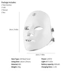7-Color LED Light Therapy Facial Mask