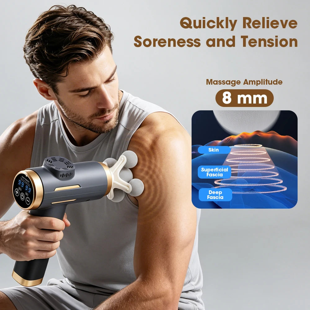 Portable Deep Tissue Percussion Muscle Massage Gun - 5
