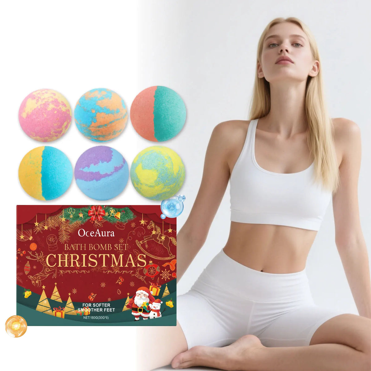 Relaxing Bath Bomb Gift Set for Kids