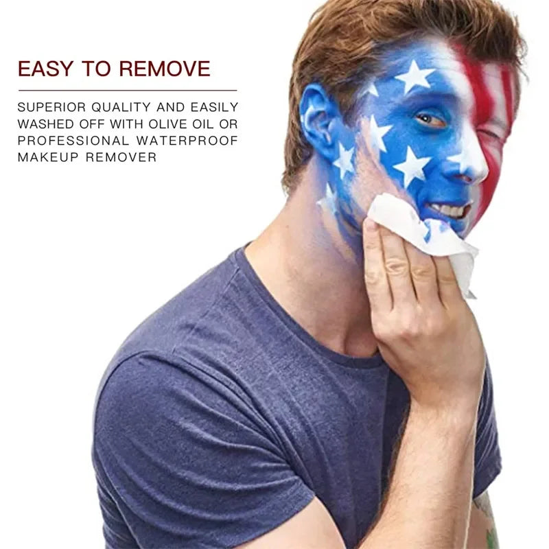Professional Face and Body Painting Makeup Kit for Halloween - 20