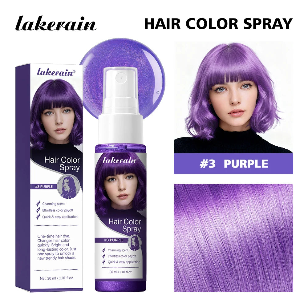 Temporary Washable Hair Color Spray - 25