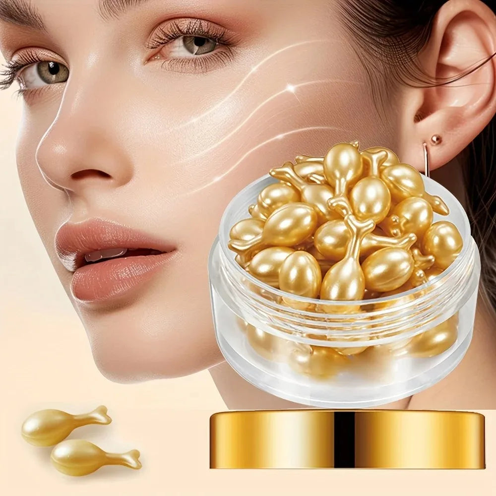 Vitamin E Facial Moisturizing Serum Capsules